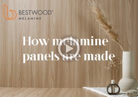 How Melamine panels are made