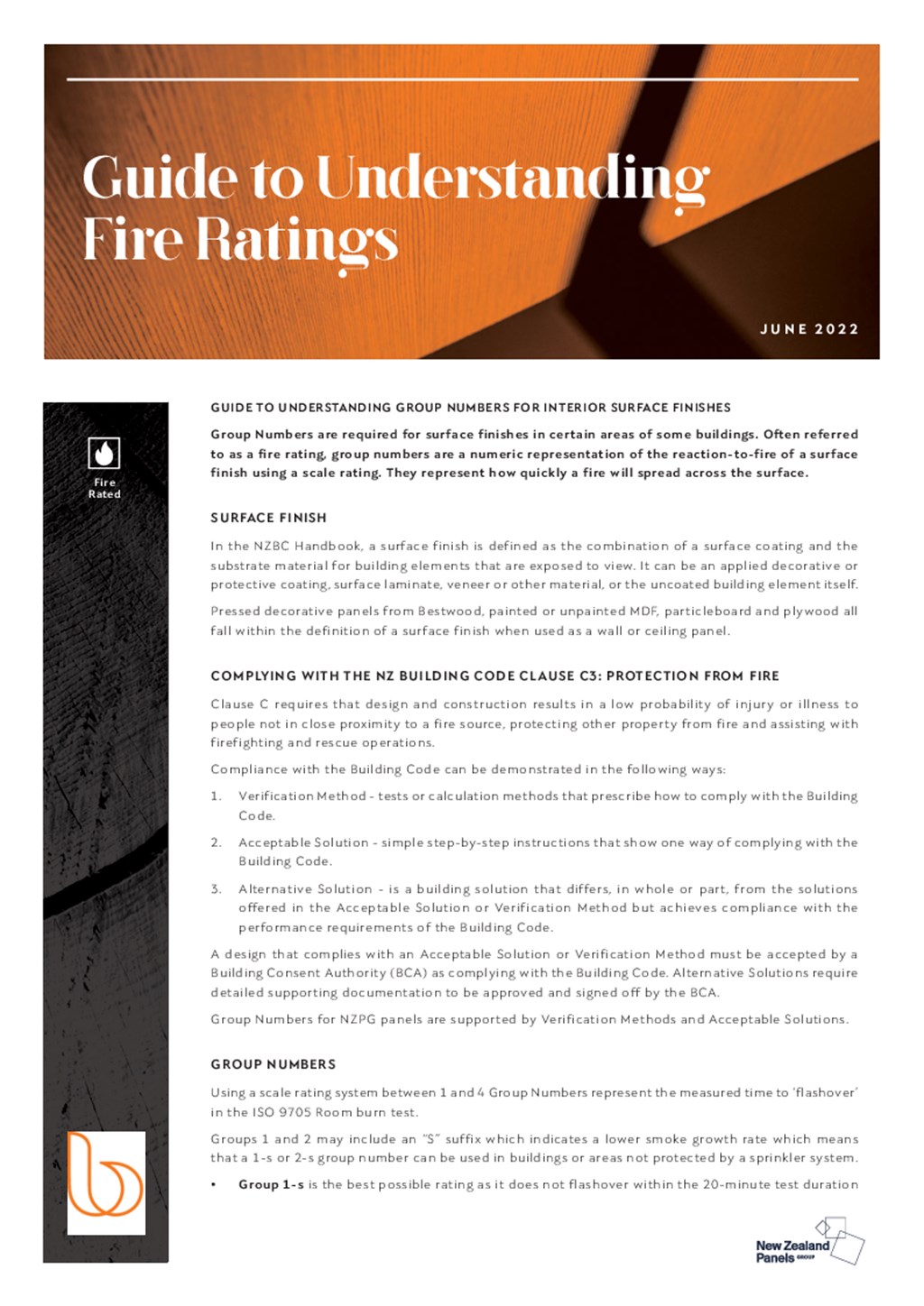 Bestwood Guide to Understanding Fire Ratings