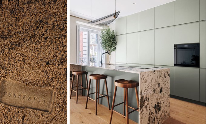 Melamine banner image pistachio