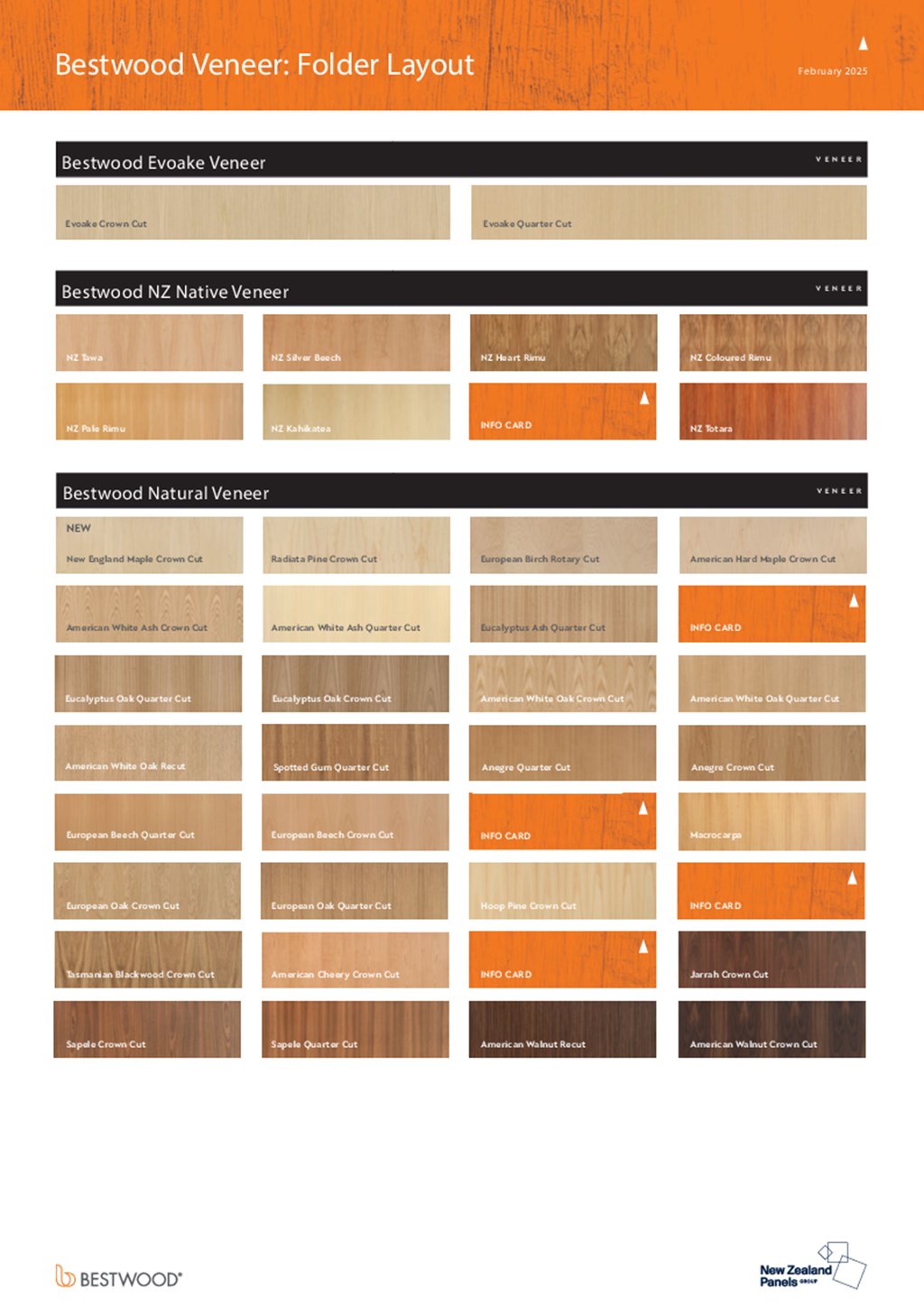 Bestwood Veneer Folder Layout