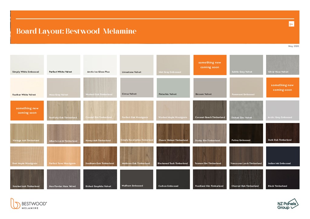 Bestwood Melamine Board Layout pdf
